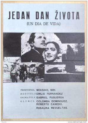 Un d&iacute;a de vida - Yugoslav Movie Poster (thumbnail)