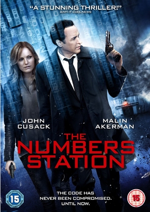 The Numbers Station - British DVD movie cover (thumbnail)