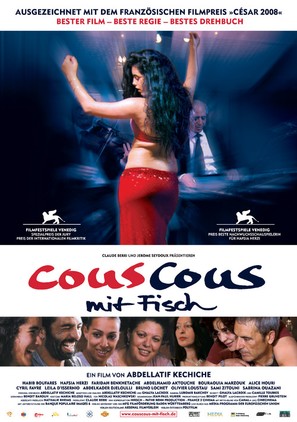 La graine et le mulet - German Movie Poster (thumbnail)