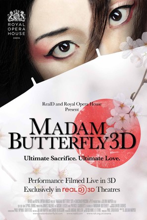 Madam Butterfly 3D - British Movie Poster (thumbnail)