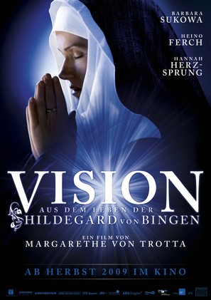 Vision - Aus dem Leben der Hildegard von Bingen - German Movie Poster (thumbnail)