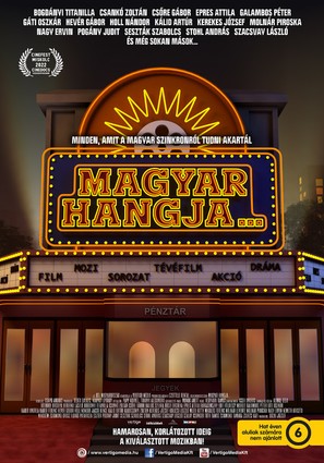 Magyar hangja... - Hungarian Movie Poster (thumbnail)