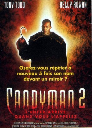 Candyman: Farewell to the Flesh - French Movie Poster (thumbnail)