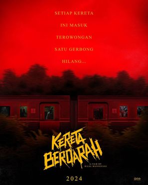 Kereta berdarah - Indonesian Movie Poster (thumbnail)