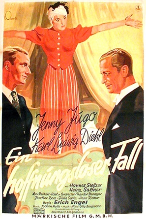 Ein hoffnungsloser Fall - German Movie Poster (thumbnail)