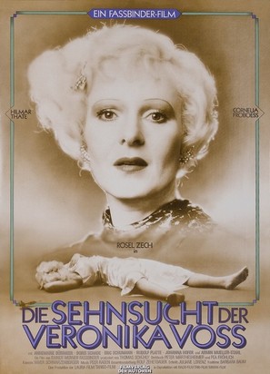Die Sehnsucht der Veronika Voss - German Movie Poster (thumbnail)