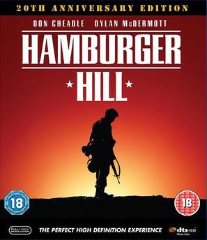 Hamburger Hill - British Blu-Ray movie cover (thumbnail)