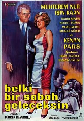 Belki bir sabah geleceksin - Turkish Movie Poster (thumbnail)