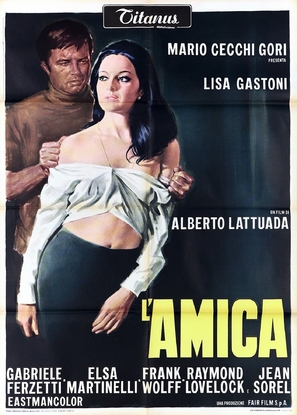 L&#039;amica - Italian Movie Poster (thumbnail)