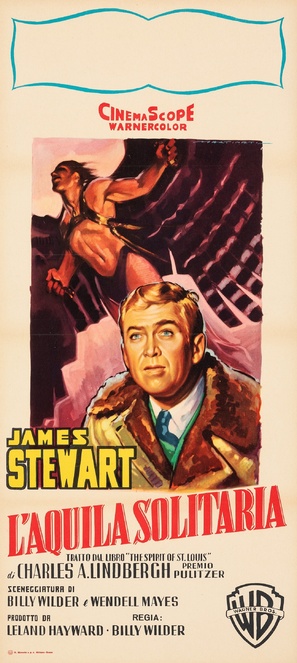 The Spirit of St. Louis - Italian Movie Poster (thumbnail)