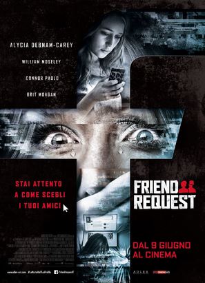 Friend Request - Italian Movie Poster (thumbnail)