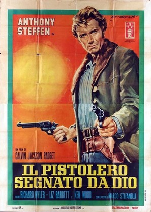 Il pistolero segnato da Dio - Italian Movie Poster (thumbnail)
