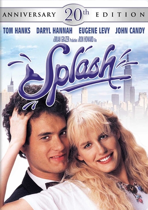 Splash - DVD movie cover (thumbnail)