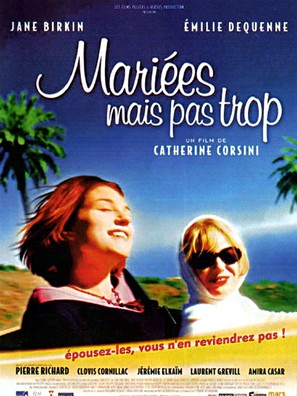 Mari&eacute;es mais pas trop - French Movie Poster (thumbnail)