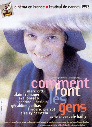 Comment font les gens - French Movie Poster (thumbnail)