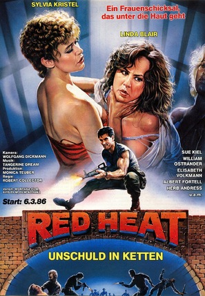 Red Heat - German Movie Poster (thumbnail)