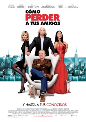 How to Lose Friends &amp; Alienate People - Mexican Movie Poster (thumbnail)