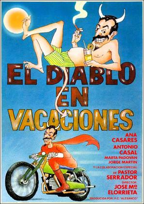 El diablo en vacaciones - Spanish Movie Poster (thumbnail)