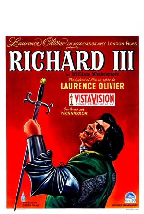 Richard III - Belgian Movie Poster (thumbnail)