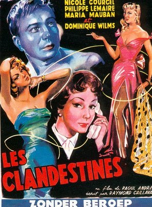 Les clandestines - Belgian Movie Poster (thumbnail)