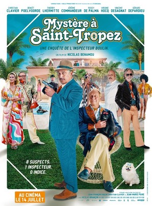 Myst&egrave;re &agrave; Saint-Tropez - French Movie Poster (thumbnail)