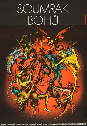 La caduta degli dei (Götterdämmerung) Poster