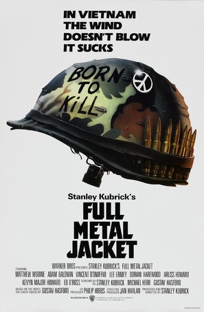 Full Metal Jacket - Theatrical movie poster (thumbnail)