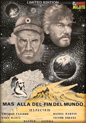 Espectro (M&aacute;s all&aacute; del fin del mundo) - Spanish DVD movie cover (thumbnail)