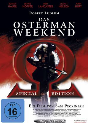 The Osterman Weekend - German DVD movie cover (thumbnail)