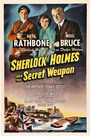 Sherlock Holmes and the Secret Weapon - Movie Poster (thumbnail)