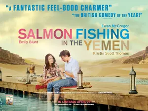 Salmon Fishing in the Yemen - British Movie Poster (thumbnail)