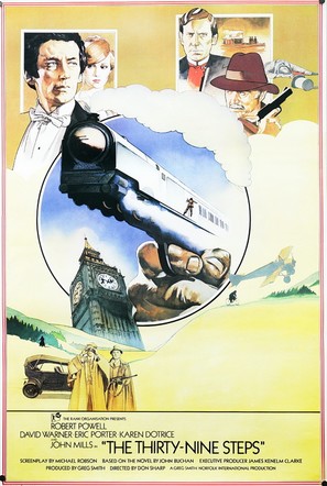 The Thirty Nine Steps - British Movie Poster (thumbnail)