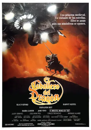 El caballero del dragón  Poster