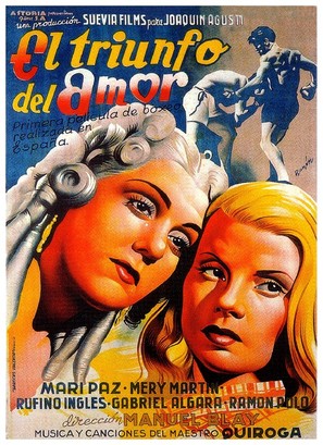 El triunfo del amor - Spanish Movie Poster (thumbnail)