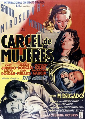 C&aacute;rcel de mujeres - Mexican Movie Poster (thumbnail)