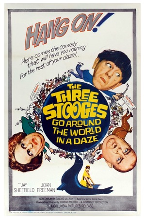 The Three Stooges Go Around the World in a Daze - Movie Poster (thumbnail)