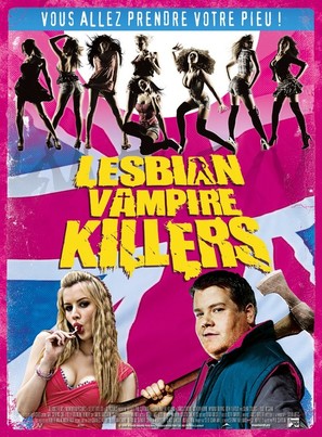 Lesbian Vampire Killers - French Movie Poster (thumbnail)