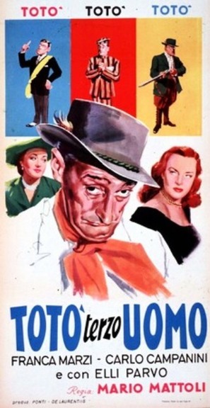 Tot&ograve; terzo uomo - Italian Movie Poster (thumbnail)