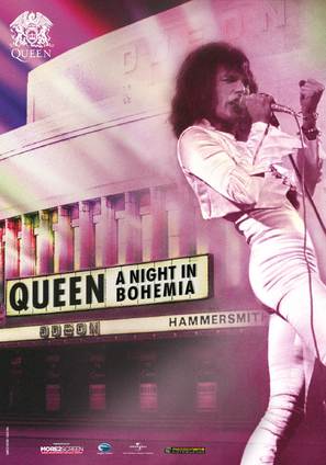 Queen: The Legendary 1975 Concert - British Movie Poster (thumbnail)