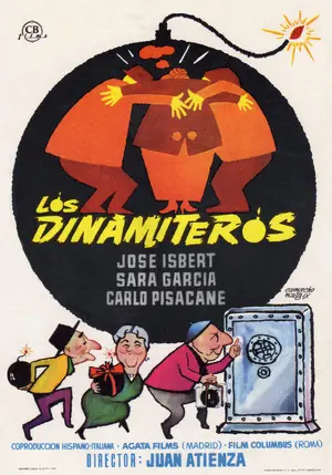 Los dinamiteros Poster