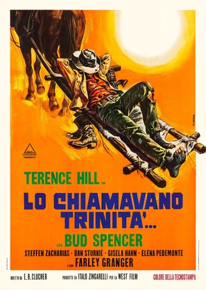 Lo chiamavano Trinit&agrave; - Italian Movie Poster (thumbnail)