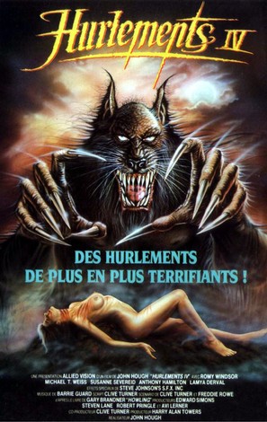 Howling IV: The Original Nightmare - French VHS movie cover (thumbnail)