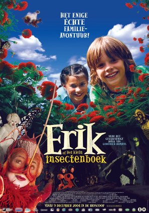 Erik of het klein insectenboek - Dutch Movie Poster (thumbnail)