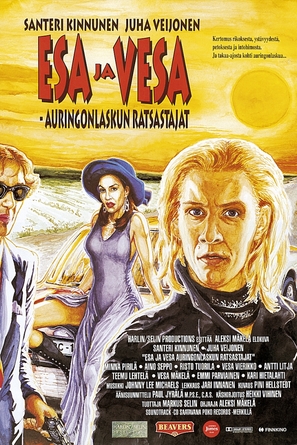 Esa ja Vesa - auringonlaskun ratsastajat - Finnish Movie Poster (thumbnail)