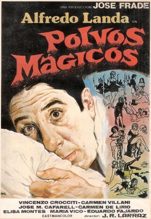 Polvos m&aacute;gicos - Spanish Movie Poster (thumbnail)
