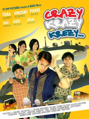 Krazy crazy krezy... - Indonesian Movie Poster (thumbnail)