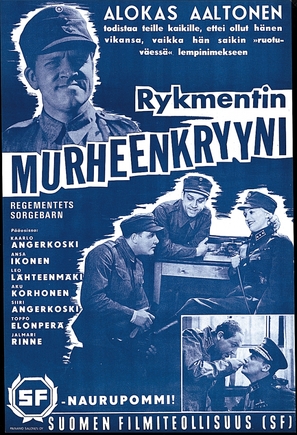 Rykmentin murheenkryyni - Finnish Movie Poster (thumbnail)