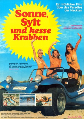 Sonne, Sylt und kesse Krabben - German Movie Poster (thumbnail)