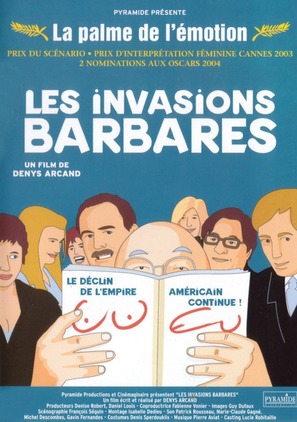 Invasions barbares, Les - French Movie Poster (thumbnail)