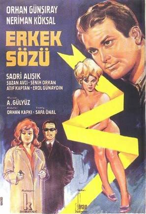 Erkek s&ouml;z&uuml; - Turkish Movie Poster (thumbnail)